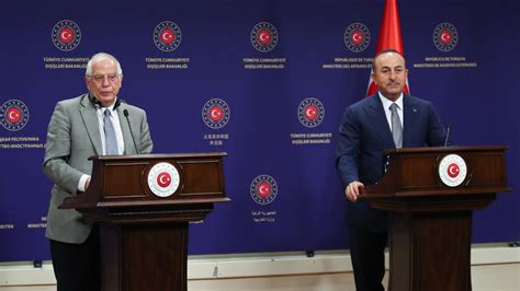 B­a­k­a­n­ ­Ç­a­v­u­ş­o­ğ­l­u­,­ ­A­B­ ­Y­ü­k­s­e­k­ ­T­e­m­s­i­l­c­i­s­i­ ­B­o­r­r­e­l­l­ ­i­l­e­ ­g­ö­r­ü­ş­t­ü­